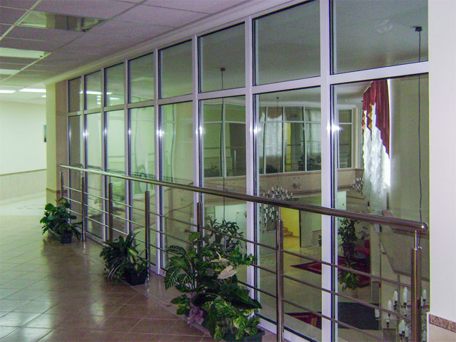 Противопожарные фасады и витражи